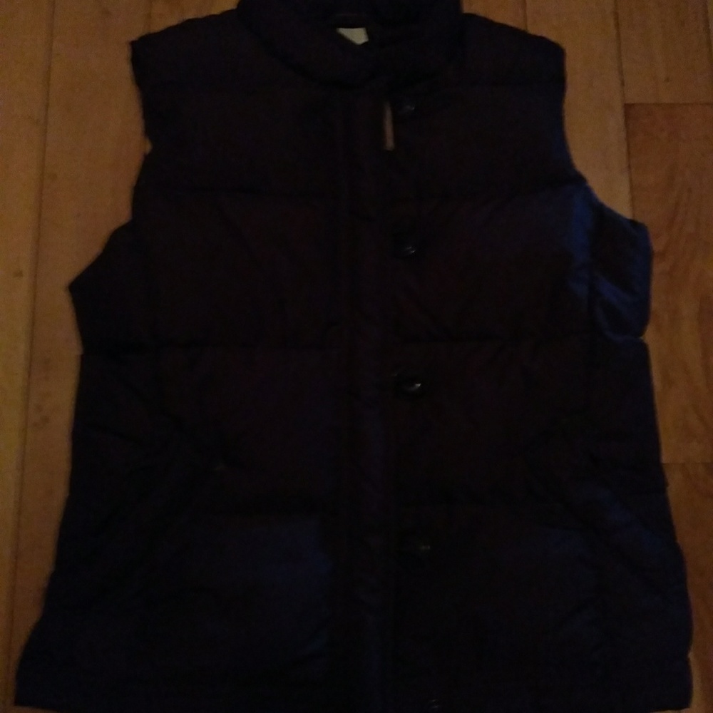 J. Crew puffy vest
